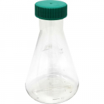 250mL PC Conical Flask with Baffles Seal Caps