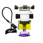 Full System Microscope with Cyan, Standard Lamp Base