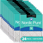 Air Filters MERV 14 Plus Carbon 24 Pack