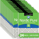 Air Filters MERV 13 Plus Carbon 24 Pack