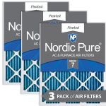 10x24x1 Pleated MERV 7 Air Filters 3 Pack