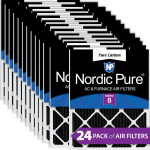 12x20x1 Pure Carbon Air Filters 24 Pack