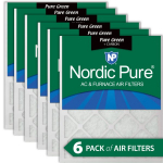 Carbon Furnace Air Filters 6 Pack