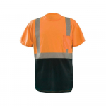 Classic Black Bottom T-Shirt Orange M