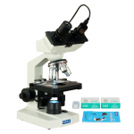 Microscope with Blank Slides and Lens Cleaning Paper