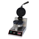 7 1/2" Single Belgian Waffle Maker with Digital Timer