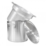 20 qt Aluminum Double Boiler with Perforated Inner Pot