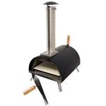 Stainless Steel Countertop Wood Burning Pizza Oven