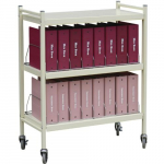 Economy Open Style Chart Rack Only, 16 Capacity