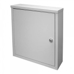 Small Wall Storage Cabinet, Grey