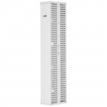 Dual Vertical Cable Manager, White, 10" x 83.88"