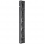 Single Vertical Cable Manager, Black, 6" x 95.88"