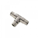 10mm Tube Union Tee, Stainless Steel