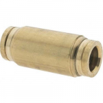 1/2" Tube Union Tee, Brass Push-to-Connect