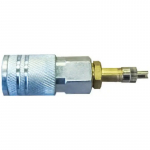 Adapter Tire Valve Plug Male To 1/4" Q.D