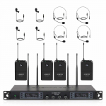 Quad UHF Wireless Microphone System AU