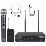 Dual UHF Wireless Microphone System AU
