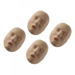 Face Dark Skin Replacement for Adult Manikin