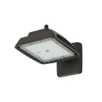 Integreted LED Wall Mount Area Light, 8500 Lm