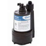 Thermoplastic Submersible Utility Sump Pump, 1/3HP, 120V