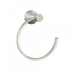 Orrs Towel Ring, Brushed Nickel, Wall Mount