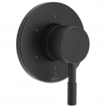 Orrs Single Handle Brass Diverter Trim, Matte Black
