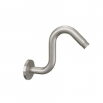 Shower Arm Riser and Flange, Brushed Nickel, 6"