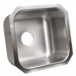 Plomosa Single Bowl Undermount Kitchen Sink, Steel