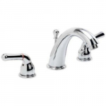 Faucet Widespread Bathroom Sink, Polished Chrome