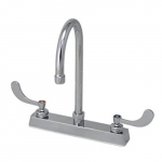 Faucet 8" Centerset Deck Mount Gooseneck Bathroom Sink