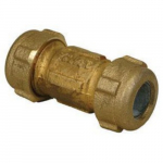 PFXBCC Series Compression Brass Coupling, 3/4", IPS