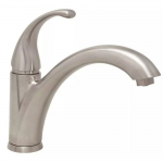 Single Handle Kitchen Faucet in Brushed Nickel