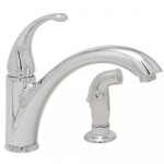 Single Handle Kitchen Faucet with Side Spray