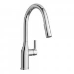 Faucet Pull Down Kitchen, Polished Chrome