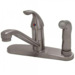 Faucet Single Handle Kitchen Faucet, Brushed Nickel