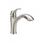 Hallinan Pull Out Kitchen Faucet, Brushed Nickel