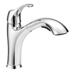 Faucet Hallinan Pull Out Kitchen, Polished Chrome