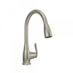 Faucet Faywood Kitchen, PVD Brushed Nickel
