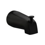 Bath Spout NPT Connection Matte Black