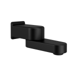 Fold Away Diverter Tub Spout Matte Black