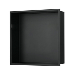 Niche, Matte Black, 12.6" x 12.6"