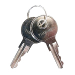 Replacement Key for 2400 2600 2650 6200 Time Clock