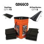 Grab & Go Combo Kit (5- 5ft Barriers & 10 FBs)