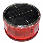 Red Solar LED Warning Light