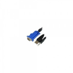 KVM Dual Link VGA USB Audio Cable, 6ft
