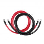 Battery Inverter Cables for 3/8 in Lugs, 8Ft, 1AWG