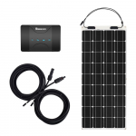Dual Battery Charging, 12V 30A, 100W Solar Kit