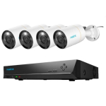 12MP PoE Surveillance Kit with Spotlights
