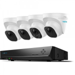 4K Poe Security Camera System, 4 x IP Cameras