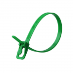 EveryTie 6 Inch 50Lb Green Releasable Tie